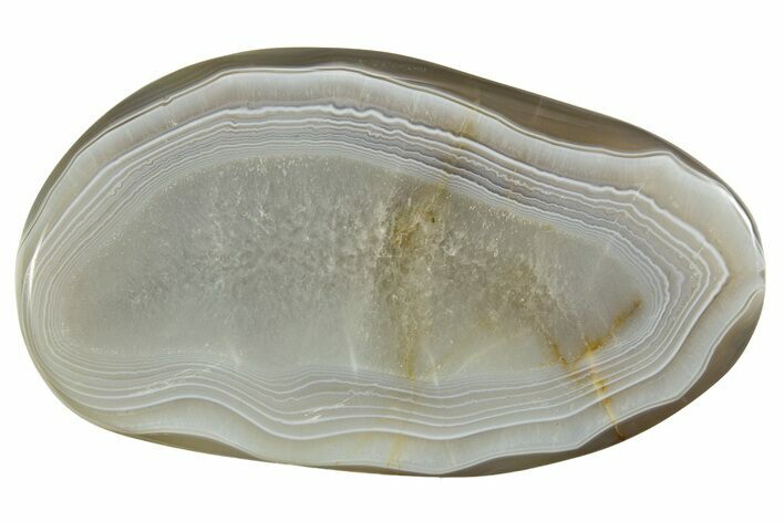 Polished Banded Agate - Madagascar #327281